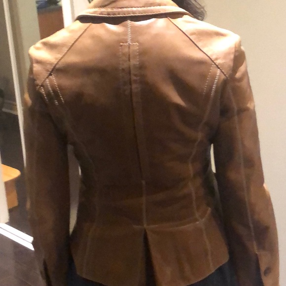 Pinko Leather Jacket (made in Italy) - Picture 2 of 11